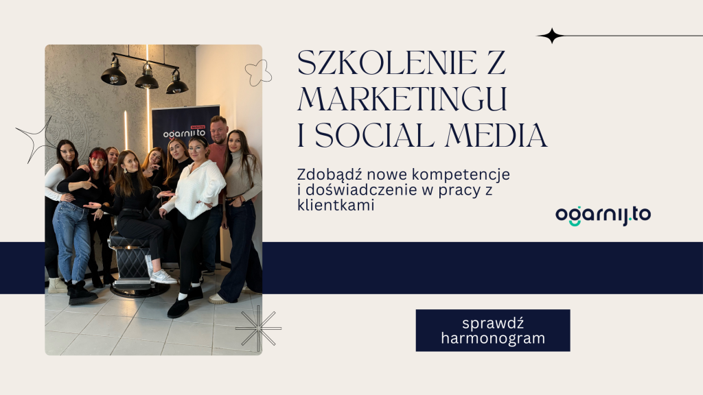 szkolenie social media szczecin, social media dla salonów beauty w Szczecinie